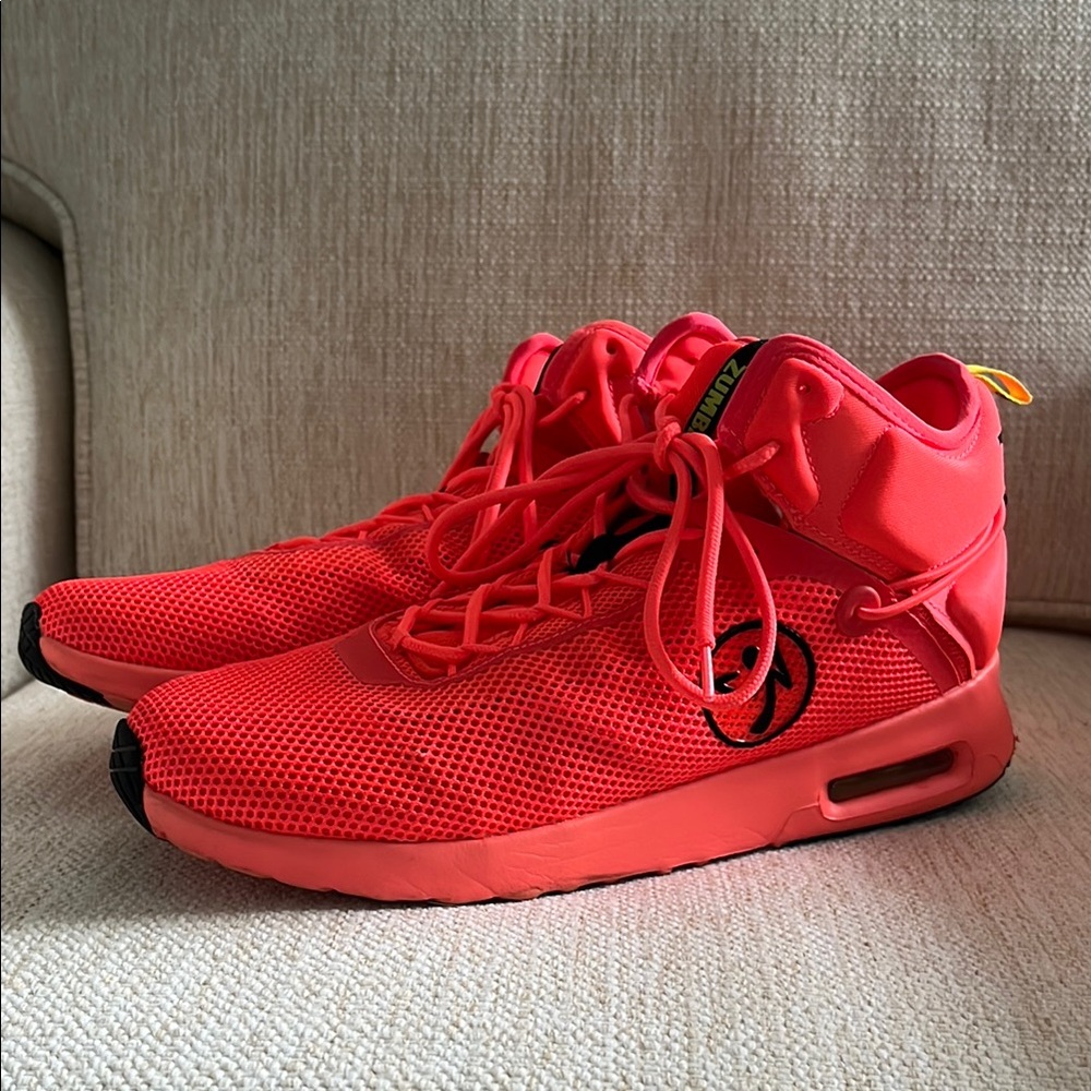 Bright Red Zumba Sneakers - Picture 2 of 4